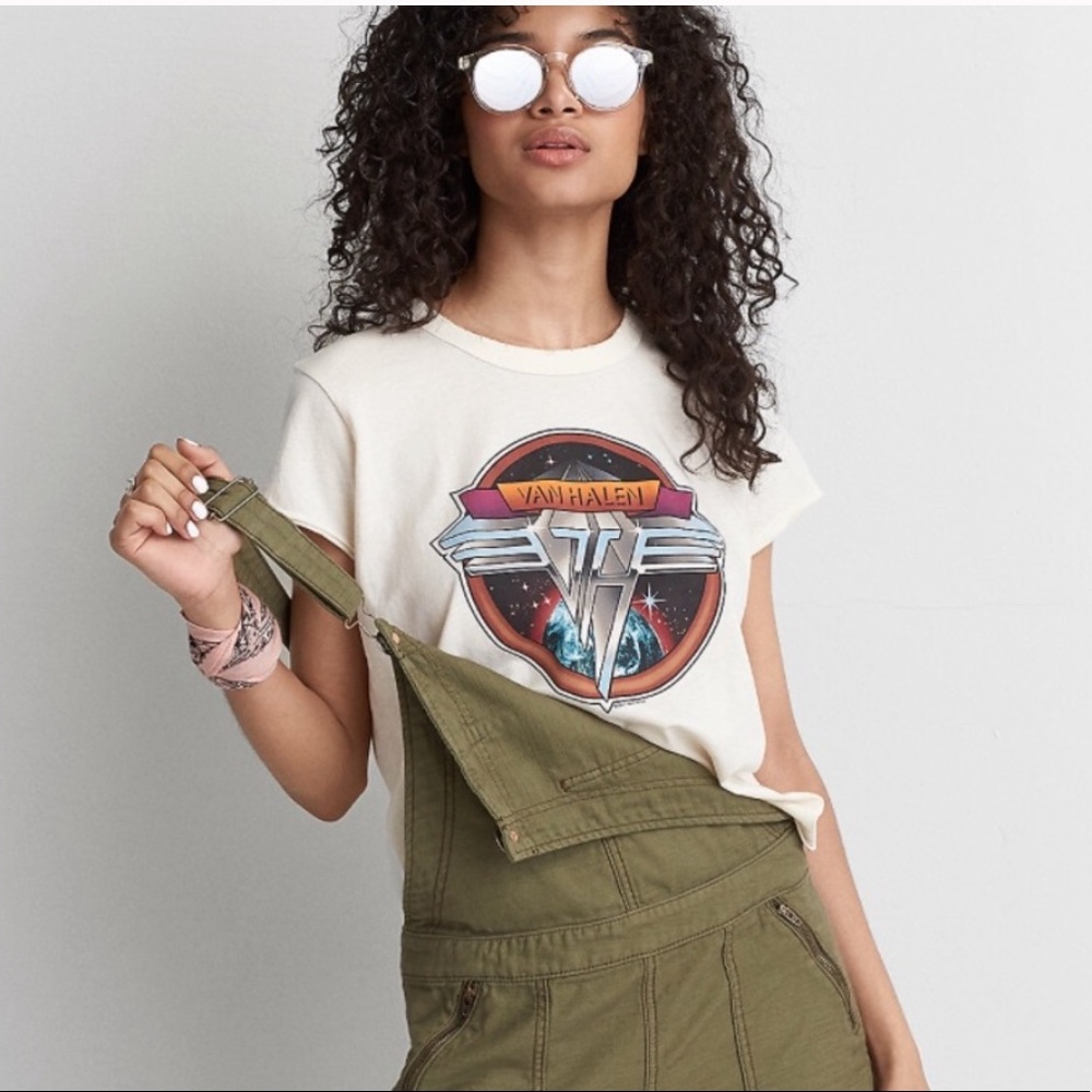NWOT American Eagle Van Halen Graphic Band Tee